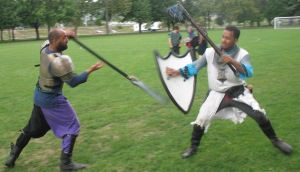 LARP in action - Novitas players, Broome County