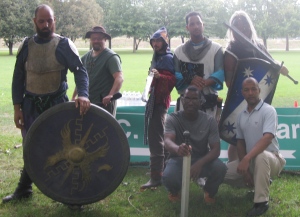 1st Annual Medieval LARP and BC Adopt-A-Park members